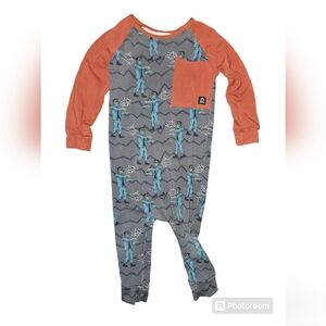 Frankenstein Rags Romper size 2t perfect used condition